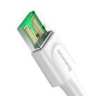Дата-кабель Baseus White Series USB-C/USB-A (2 м, 5 А, 480 Мбит/с; VOOC) - фото 8