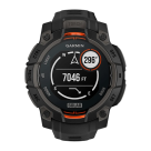 Спортивные часы Garmin Instinct 3, 45 мм, Solar, чёрный силиконовый ремешок - фото 5