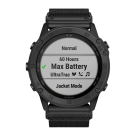 Спортивные часы Garmin tactix Delta Solar Edition, чёрный нейлоновый ремешок, чёрный силиконовый ремешок - фото 12