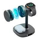 Зарядная станция MagSafe с активным охлаждением Energea MagArctic Stand для iPhone, Apple Watch и AirPods (Qi2) - фото 3