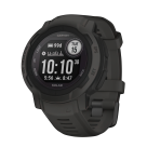 Спортивные часы Garmin Instinct 2 Solar, 45 мм, силиконовый ремешок графитового цвета - фото 8