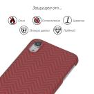 Чехол Pitaka Aramid MagCase Herringbone для iPhone X Red-Orange - фото 7