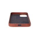 Чехол из натуральной full-grain кожи ECCO с поддержкой MagSafe Decoded Back Cover для iPhone 12 Pro Max - фото 11