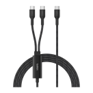 Кабель с оплёткой Belkin BoostCharge Pro USB-C — 2 USB-C (USB 2.0) (1,5 м) (CAC004)