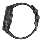 Спортивные часы Garmin epix Pro (Gen 2) Sapphire Edition, 51 мм, чёрный силиконовый ремешок - фото 3