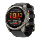 Cпортивные часы Garmin fenix 8 Pro, 51 мм, AMOLED, титан, сапфир, силиконовый ремешок цвета «графитовый/чёрный» - фото 4