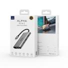 Многопортовый адаптер WiWU Alpha A11312H с одинарным коннектором USB-C - фото 3