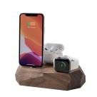 Деревянная док-станция Oakywood для iPhone, Apple Watch и AirPods Pro - фото 2