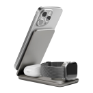 Складная зарядная станция MagSafe VLP Alum Power Pro для iPhone, Apple Watch и AirPods - фото 5