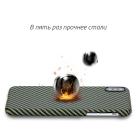 Чехол Pitaka Aramid MagCase Twill для iPhone XS Max Black-Yellow - фото 8