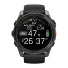 Умные спортивные часы Garmin fenix 8, 51 мм, AMOLED, сталь, силиконовый ремешок чёрного цвета - фото 7