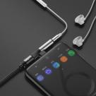 Адаптер Baseus L41 USB-C/выход 3,5 мм для наушников и USB-C - фото 7