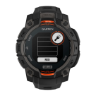 Спортивные часы Garmin Instinct 3, 45 мм, Solar, чёрный силиконовый ремешок - фото 11