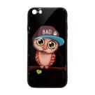 Чехол из TPU и стекла  для iPhone 5/5S "Мне повезет" - фото 7