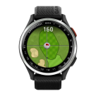 Спортивные часы Garmin Approach S44, чёрный силиконовый ремешок - фото 4