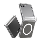 Прозрачный чехол MagSafe с защитой шарнира araree Duple 360 M для Samsung Z Flip7 - фото 2