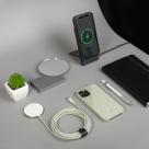 Беспроводное зарядное устройство с нейлоновой оплёткой и ремешком Native Union Snap MagSafe (3 м) - фото 20