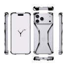 Стальной ювелирный чехол-бампер YNOT Shell Aerospace Steel для iPhone 17 Pro - фото 4