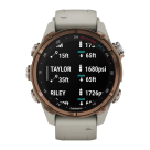 Спортивные часы Garmin Descent Mk3i, 43 мм, «французский серый» силиконовый ремешок - фото 6
