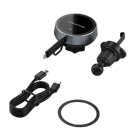 Автомобильный держатель MagSafe с беспроводной зарядкой и встроенным кабелем CABLETIME - фото 2