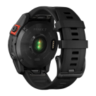 Спортивные часы Garmin fenix 7 Solar Edition, 47 мм, чёрный силиконовый ремешок - фото 10