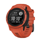 Спортивные часы Garmin Instinct 2S Standard Edition, 40 мм, силиконовый ремешок макового цвета - фото 3