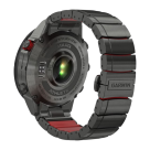 Спортивные часы Garmin MARQ Athlete (Gen 2) Performance Edition, гибридный блочный браслет, силиконовый ремешок цвета «красная плазма» - фото 7