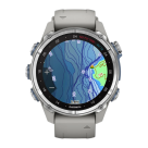 Спортивные часы Garmin Descent Mk3, 43 мм, силиконовый ремешок цвета «серый туман» - фото 5