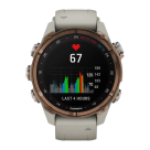 Спортивные часы Garmin Descent Mk3i, 43 мм, «французский серый» силиконовый ремешок