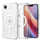 Прозрачный чехол MagSafe Spigen Ultra Hybrid MagFit для iPhone 16e - фото 8