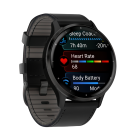 Спортивные часы Garmin Venu 3, 45 мм, чёрный кожаный ремешок, чёрный силиконовый ремешок - фото 5