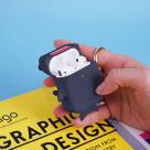 Силиконовый чехол с карабином elago Shark Case для AirPods - фото 7