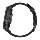 Спортивные часы Garmin epix Pro (Gen 2) Sapphire Edition, 47 мм, чёрный кожаный ремешок, чёрный силиконовый ремешок - фото 4