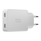 Сетевое зарядное устройство Native Union мощностью 65 Вт (2 USB-C) (GaN) - фото 6
