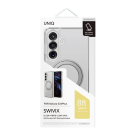 Прозрачный чехол MagSafe с подставкой Uniq Swivix для Samsung Galaxy S26+ - фото 3