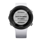 Спортивные часы Garmin Swim 2, силиконовый ремешок цвета «Уайтстоун» - фото 3