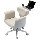 Кресло-трансформер FoxGear STUDIO Fabric - фото 11