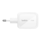 Сетевое зарядное устройство Belkin BoostCharge Pro мощностью 70 Вт (2 USB-C, USB-A) (GaN) (WCH018) - фото 2