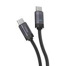 Кабель с нейлоновой оплёткой и ремешком Deppa Thor USB-C (1,2 м)