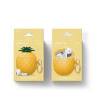 Силиконовый чехол с карабином Elago Pineapple Case для AirPods - фото 4