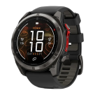 Cпортивные часы Garmin fenix 8 Pro, 51 мм, MicroLED, титан с DLC, сапфир, силиконовый ремешок цвета «чёрный/серый» - фото 4