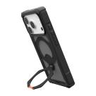 Защитный прозрачный чехол MagSafe с подставкой UAG Plasma XTE 360 для iPhone 17 Pro и 18 Pro - фото 3