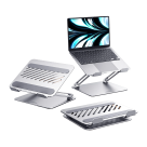Регулируемая складная металлическая подставка Ugreen для MacBook Air, Neo и Pro 13–16" (LP966) - фото 5