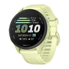 Спортивные часы Garmin Forerunner 70, силиконовый ремешок лимонного цвета - фото 2