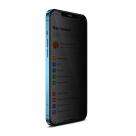 Защитное стекло с фильтром конфиденциальности Deppa PRIVACY для iPhone 12 и 12 Pro (2.5D, 0,3 мм, 9H; полная проклейка, олеофобное покрытие)