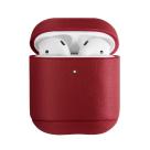 Чехол из натуральной full-grain кожи с комплектом силиконовых амбушюр Uniq Terra для AirPods