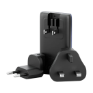 Сетевое зарядное устройство Energea TravelWorld Edge 65 мощностью 65 Вт (2 USB-C) (GaN) - фото 2