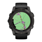 Спортивные часы Garmin fenix 7 Pro Sapphire Solar Edition, 47 мм, чёрный силиконовый ремешок - фото 6