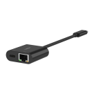 Переходник Belkin Connect USB-C — Gigabit Ethernet, USB-C (INC019) - фото 4
