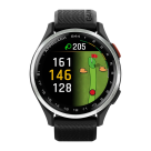 Спортивные часы Garmin Approach S44, чёрный силиконовый ремешок - фото 7